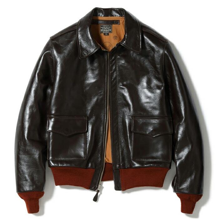 【BUZZ RICKSON’S】1st型大戦モデルレザージャケット BUZZ RICKSON'S バズリクソンズ ジャケット BR80644 Type A-2 CONTRACT