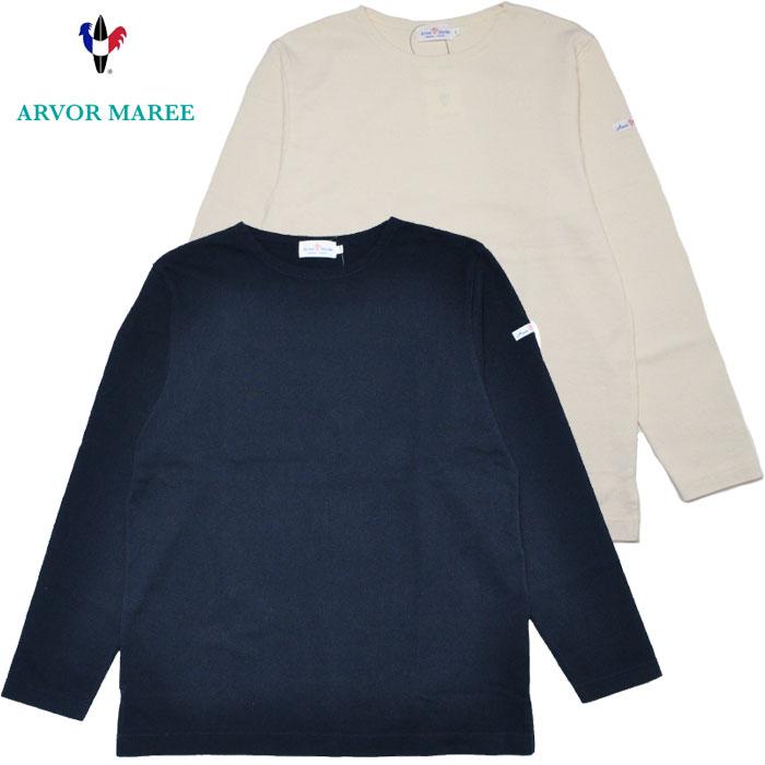 Arvor Maree（アルボーマレー） Tシャツ BASQUE SOLID L/S バスク 