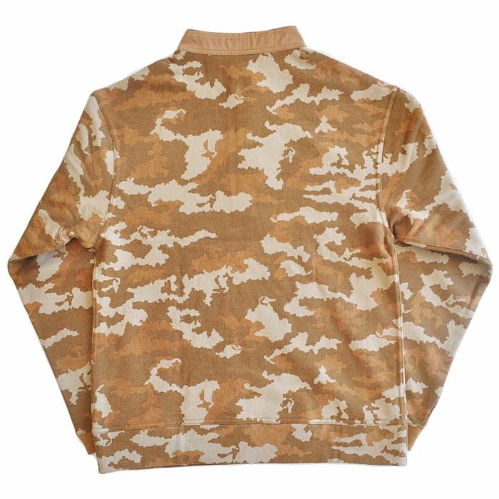 CHUMS（チャムス） スウェット Hurricane Top カモ柄 ベージュ M-XL 