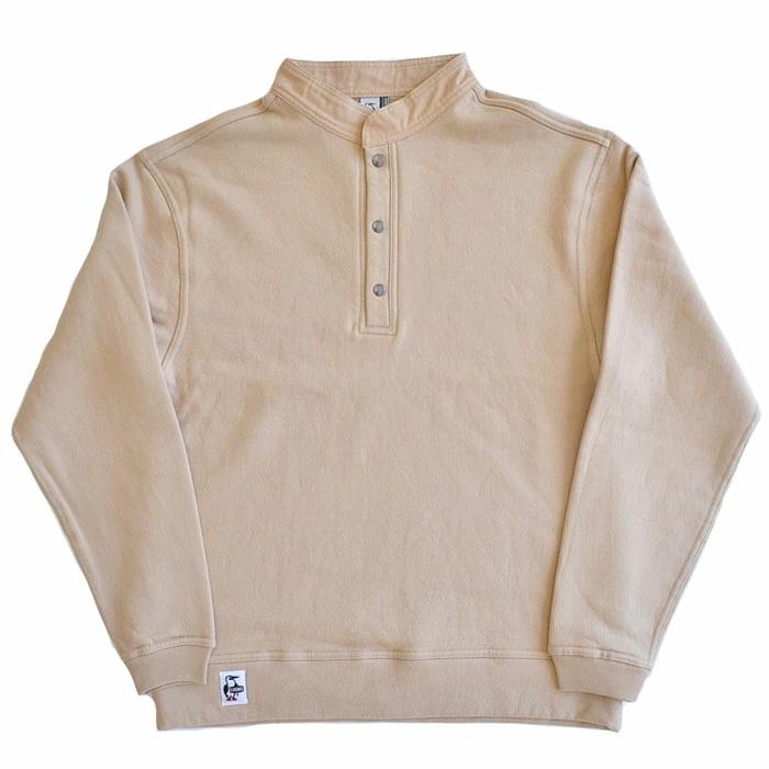 CHUMS（チャムス） スウェット Hurricane Top カモ柄 ベージュ M-XL 