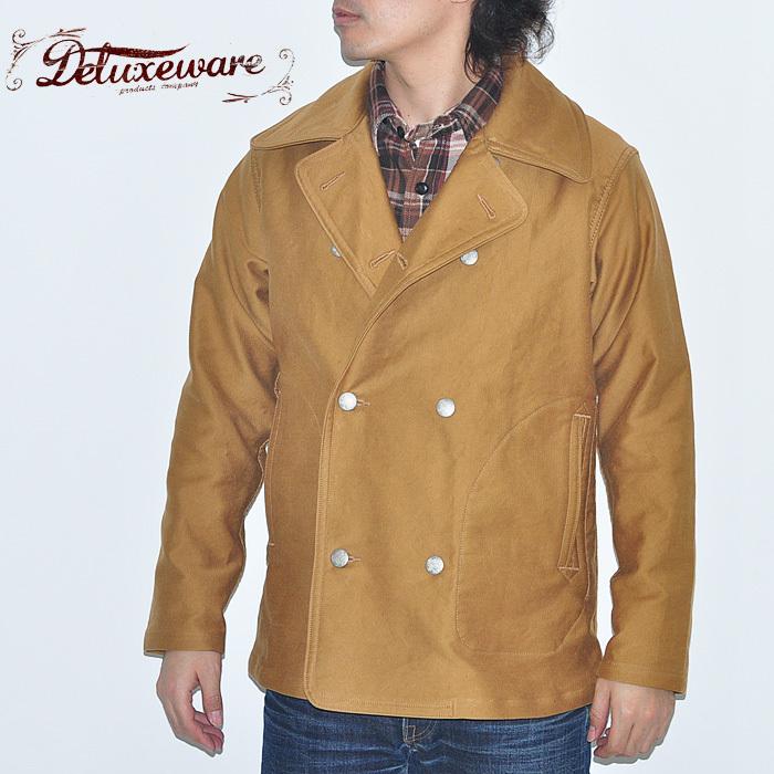 DELUXE WARE /デラックスウエア/アウターコート/Pコート/美品 DELUXEWARE（デラックスウエア） ジャケット D-17 NAVAL COAT ミドル