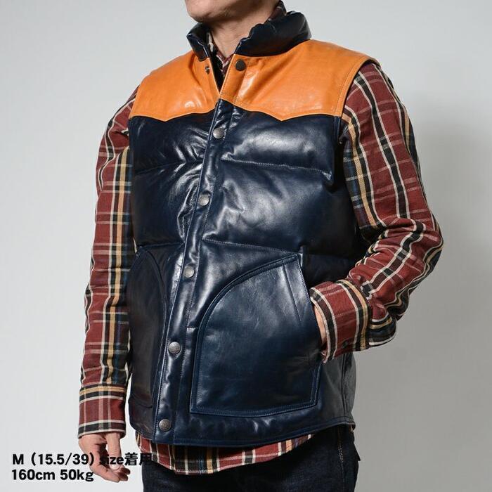 DELUXEWARE（デラックスウエア） ダウンベスト D-24 HORSE DOWN VEST