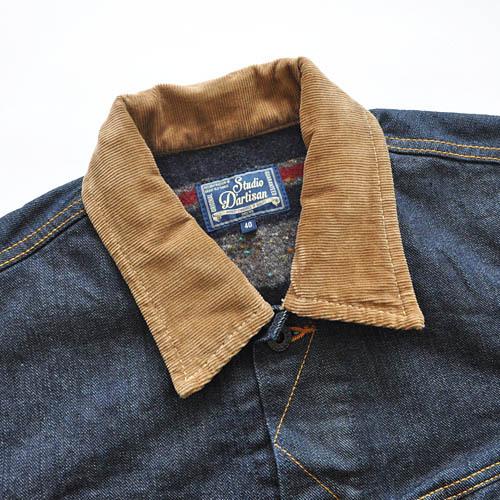 STUDIO D'ARTISAN ダルチザン ブランケット ジャッケット デニム STUDIO D'ARTISAN ダルチザン ブランケット ジャッケット デニム