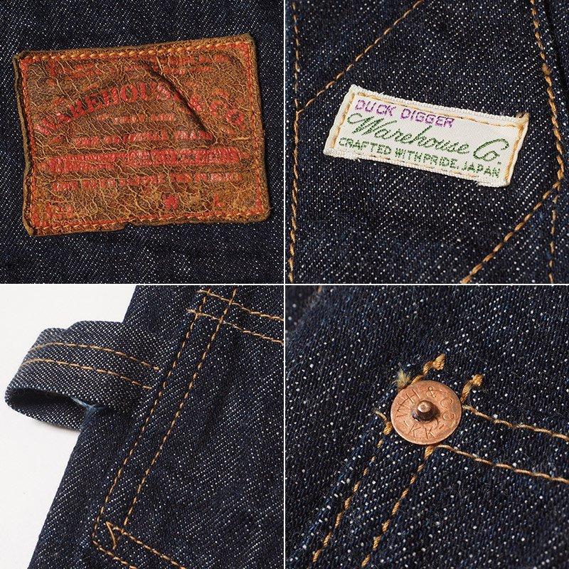 WAREHOUSE（ウエアハウス） Lot DD-1006XX NO.1 DENIM OVERALL ONE