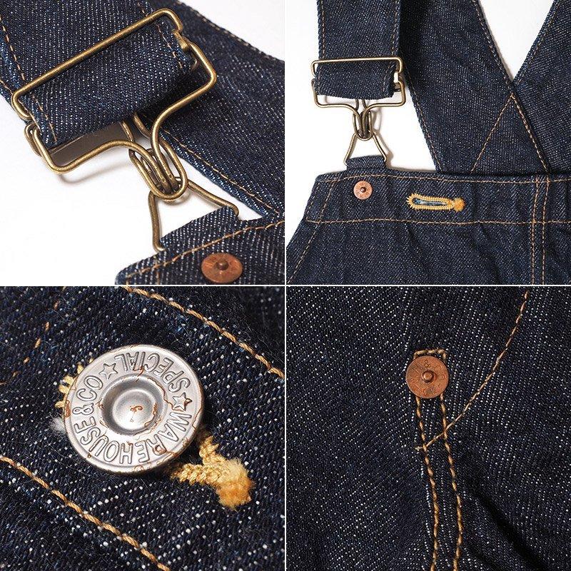 WAREHOUSE（ウエアハウス） Lot DD-1006XX NO.1 DENIM OVERALL ONE