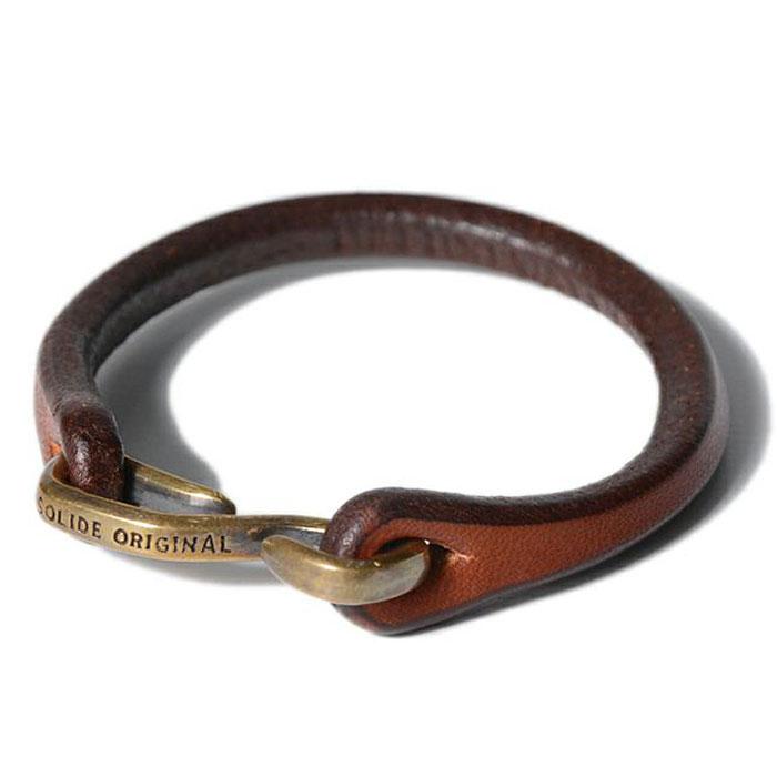 DELUXEWARE デラックスウエア ブレスレッド DLE-001 LEATHER BRACELETの画像