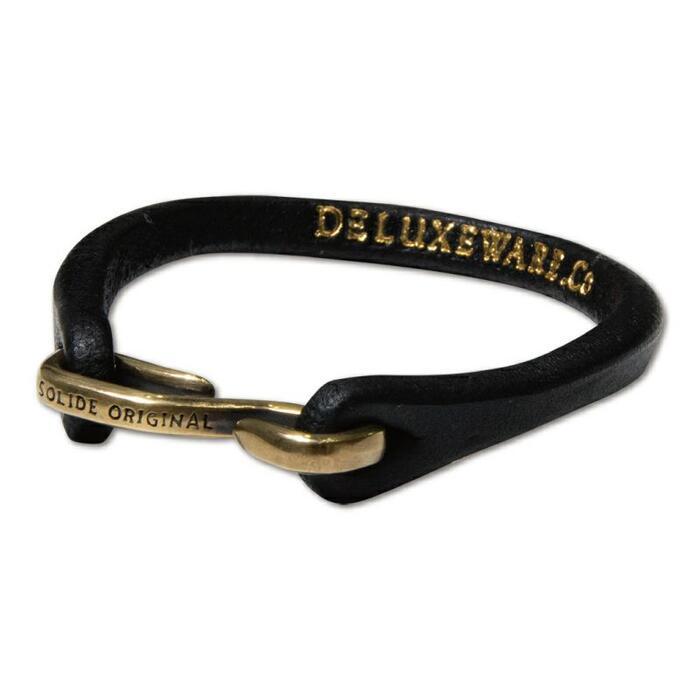 DELUXEWARE デラックスウエア ブレスレッド DLE-001 LEATHER BRACELETの画像