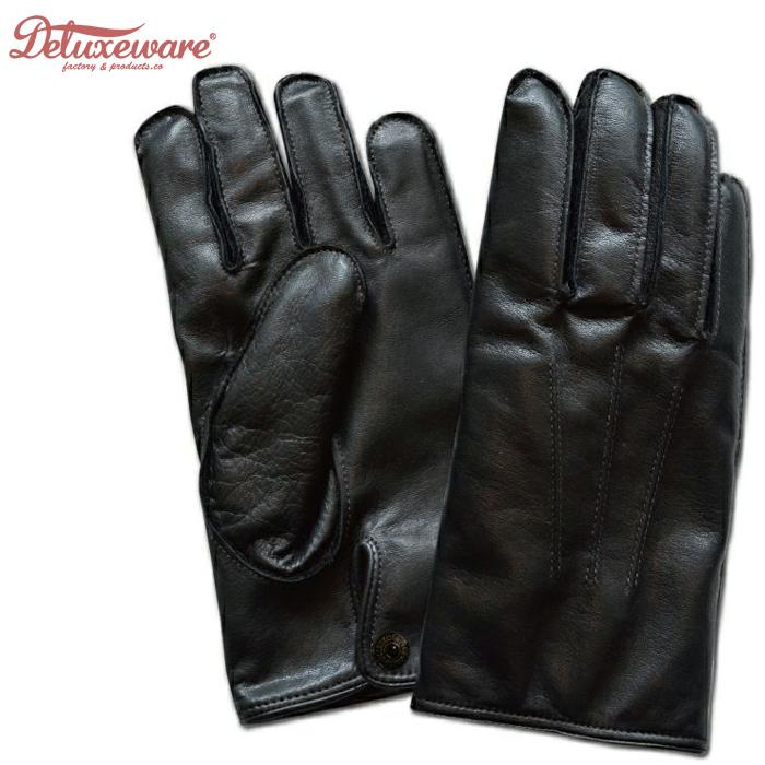 deluxeware 手袋#グローブ#革 DELUXEWARE（デラックスウエア） レザーグローブ 手袋 DLG-001 LEATHER