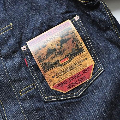DELUXEWARE デラックスウエア DX046A-JK WW2 DENIM JACKT デニム