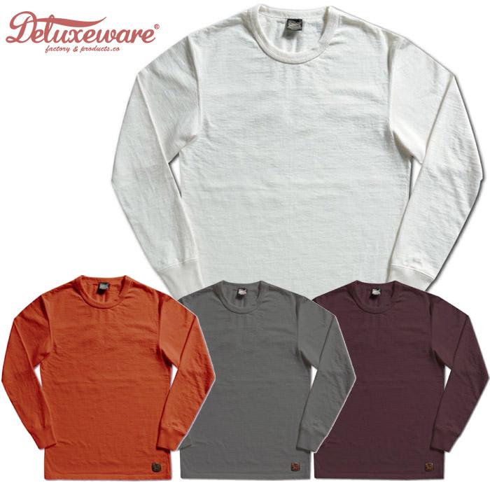 DELUXEWARE（デラックスウエア） Tシャツ DXL-00 PLAIN LONG SLEEVE 