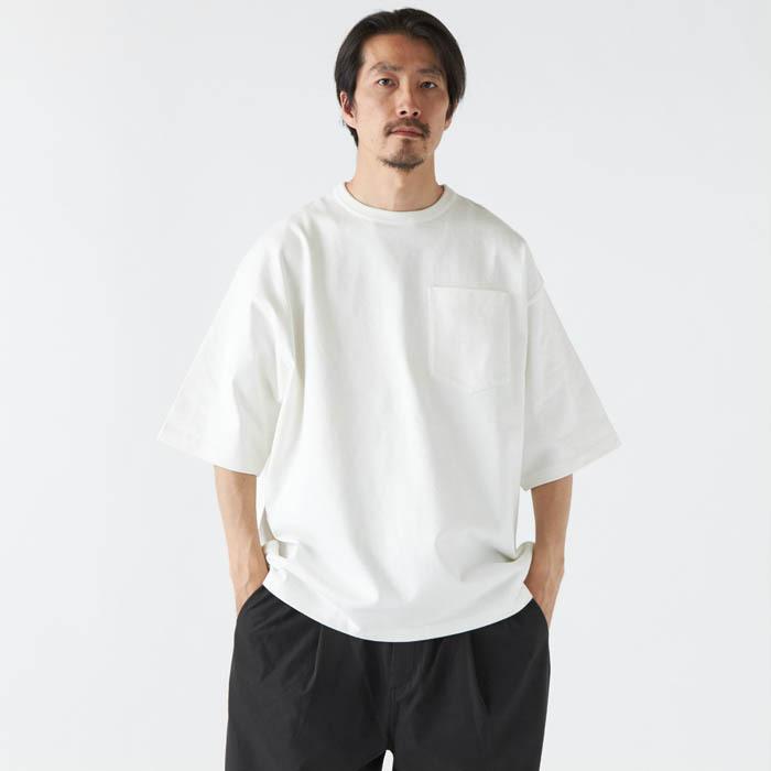 FAT エフエーティー Tシャツ GIANT 無地 ポケT M-L 半袖 F32110-CT09