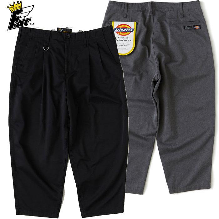 オープニング大放出セール Fat Dickies エフエーティー パンツ ディッキーズ コラボ Biggies ワイド テーパード M L F Pn03 新発売の Karunacharitabletrust Org