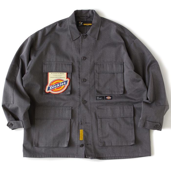 FAT エフエーティー Dickies ディッキーズ コラボ G.D.U. シャツ 長袖