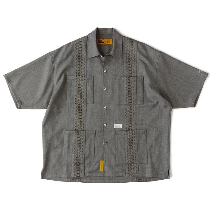 FAT エフエーティー シャツ CANSECO F32310-SH18 キューバシャツ 半袖