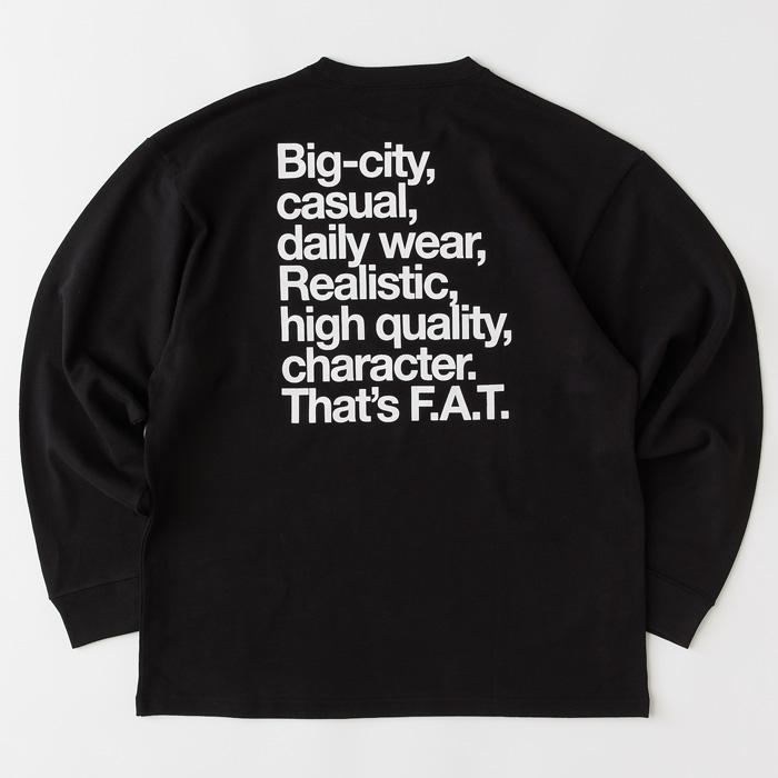FAT エフエーティー Tシャツ LAWL F32410-CT10 ロンT メンズ