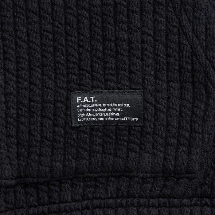 FAT エフエーティー スウェット QUILHALF F32420-SW11 ハーフジップ 