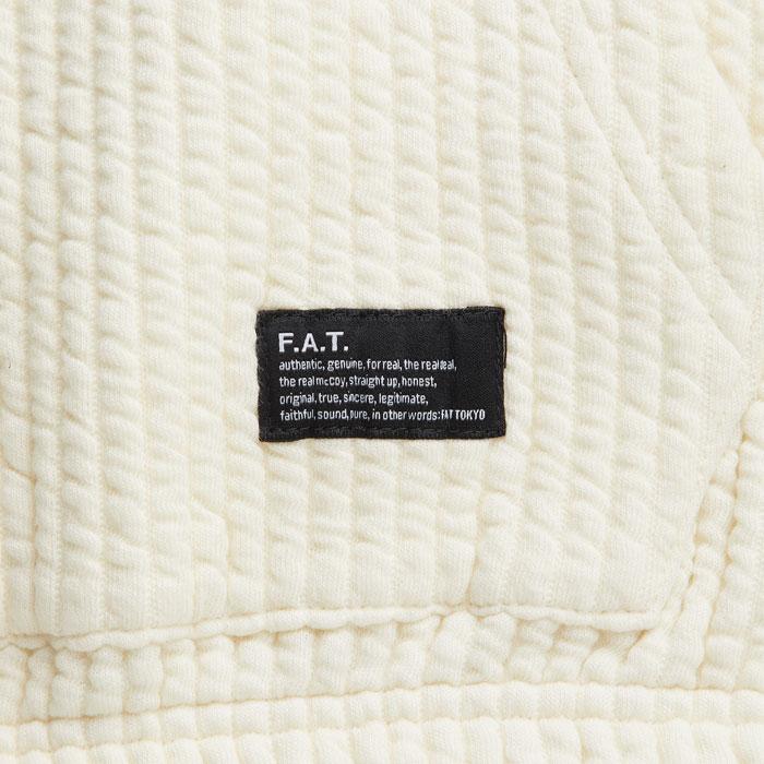 FAT エフエーティー スウェット QUILHALF F32420-SW11 ハーフジップ