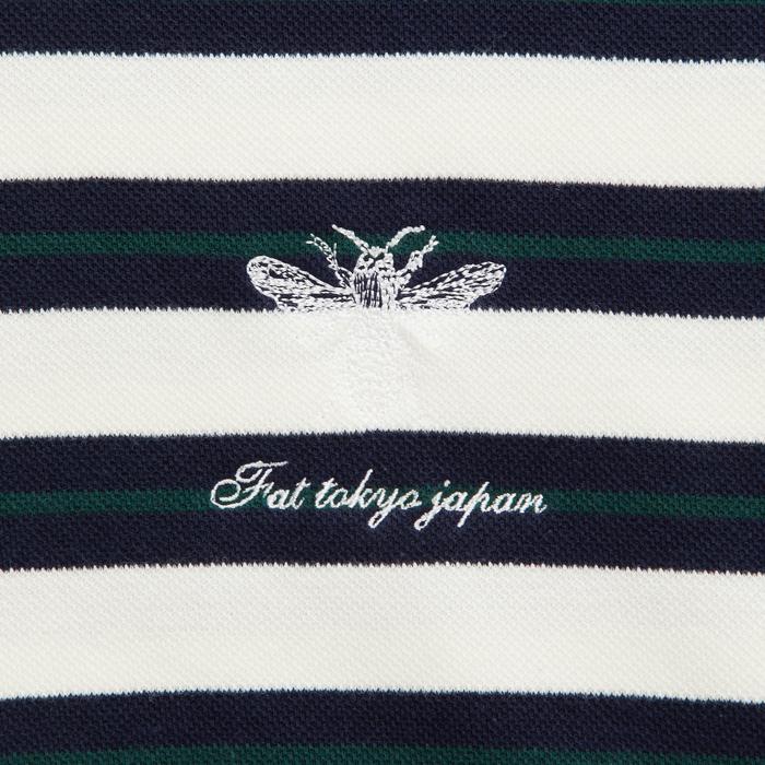 FAT　エフエーティー　ダークグリーン オーバーサイズポロシャツ FAT エフエーティー ダークグリーン オーバーサイズポロシャツ