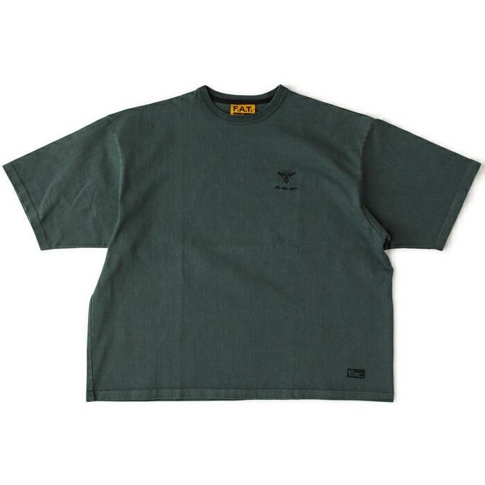 FAT　エフエーティー　ダークグリーン オーバーサイズポロシャツ FAT エフエーティー ダークグリーン オーバーサイズポロシャツ