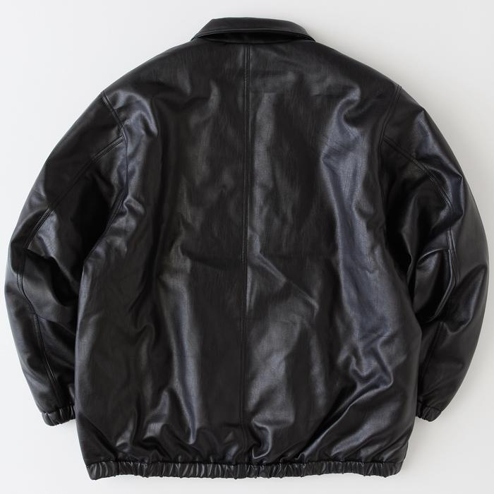 F.A.T. ブラックジャンパー FAT エフエーティー WOOPERS F32420-JK14 リブブルゾン ジャケット 上