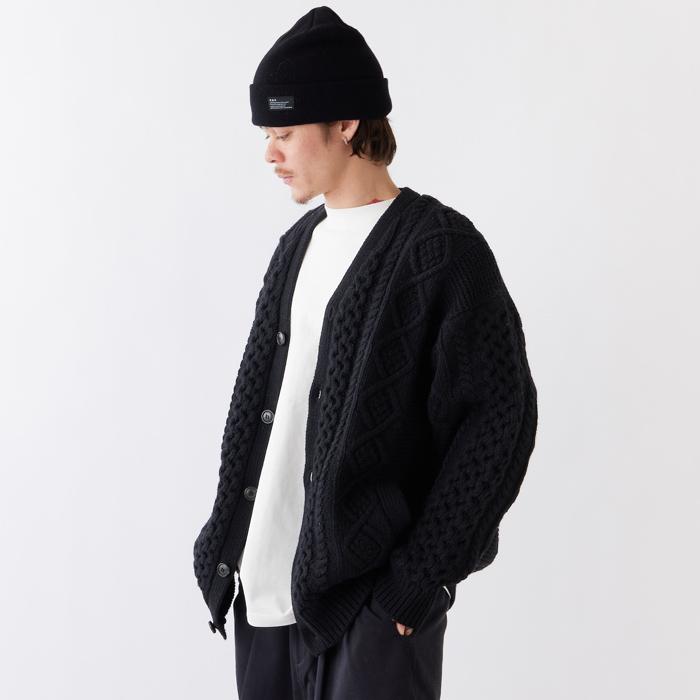 FAT エフエーティー ニット カーディガン ARANGAN F32520-KN04