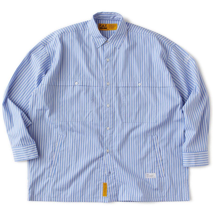 き*し様 FAT　シャツジャケット FAT エフエーティー シャツ CROPFIELD F32610-SH14 シャツジャケット