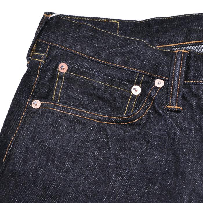 フラットヘッド THE FLAT HEAD デニム 14.5oz ストレート ジーンズ FN-3005 メンズ アメカジの画像