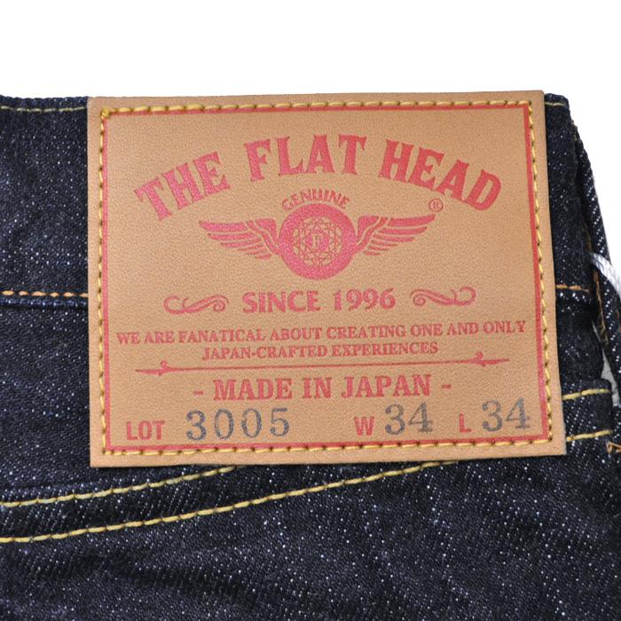 フラットヘッド THE FLAT HEAD デニム 14.5oz ストレート ジーンズ FN-3005 メンズ アメカジの画像