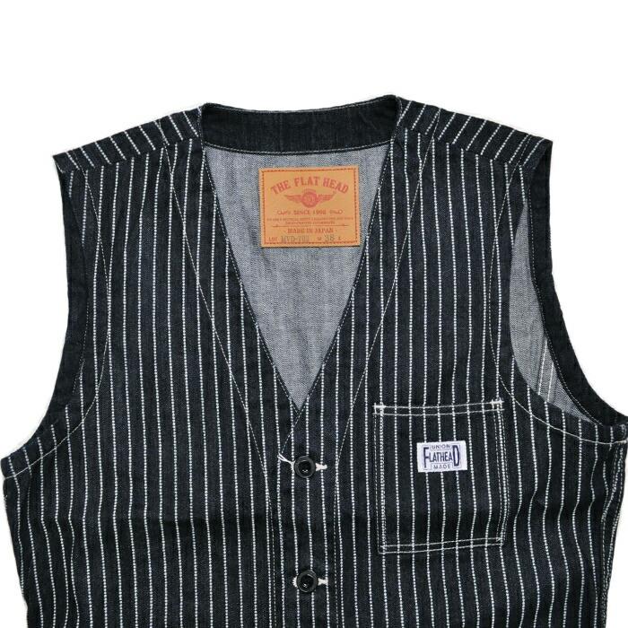 The Flat Head（フラッドヘッド） フラットヘッド ベスト 10oz