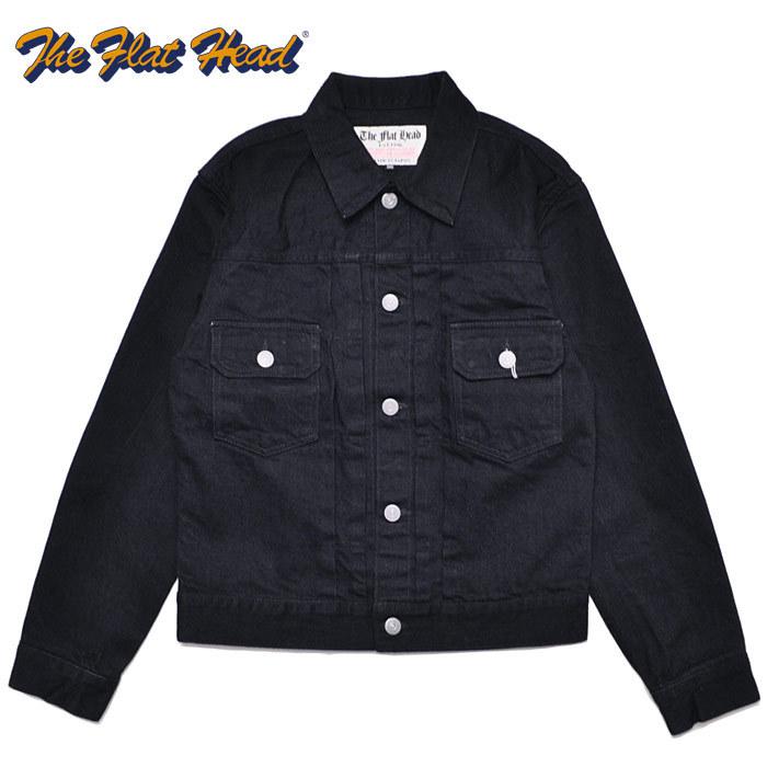The Flat Head ブラックジャケット 42 The Flat Head フラットヘッド THE FLAT HEAD ジャケット