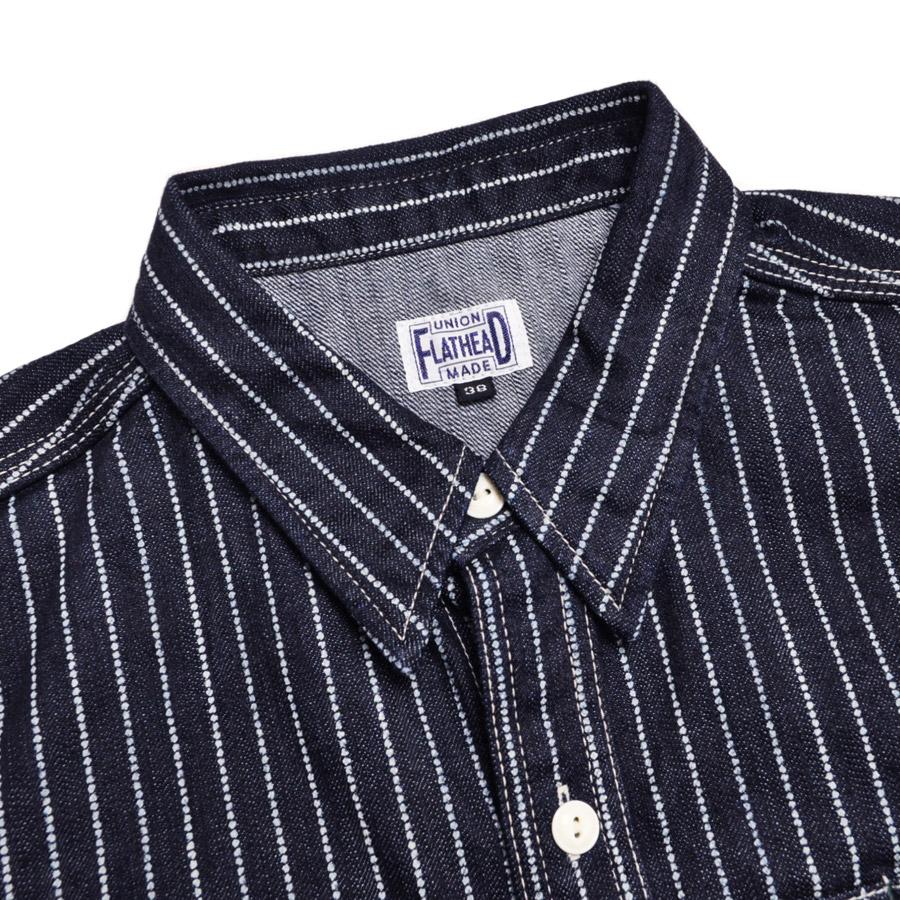 The Flat Head（フラッドヘッド） フラットヘッド シャツ 10oz デニム
