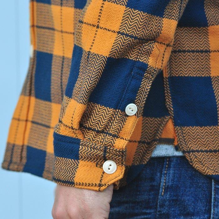 The Flat Head（フラッドヘッド） フラットヘッド ネルシャツ