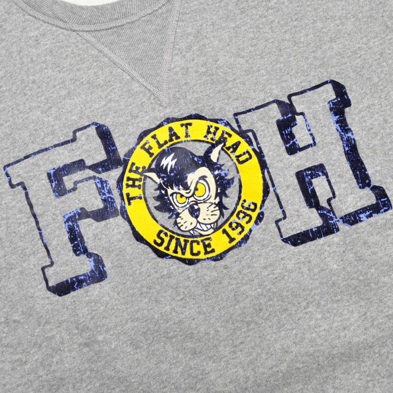 The Flat Head（フラッドヘッド） フラットヘッド スウェット クルー