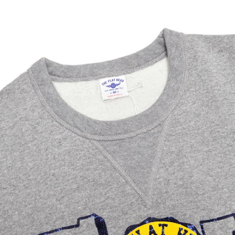 The Flat Head（フラッドヘッド） フラットヘッド スウェット クルー 