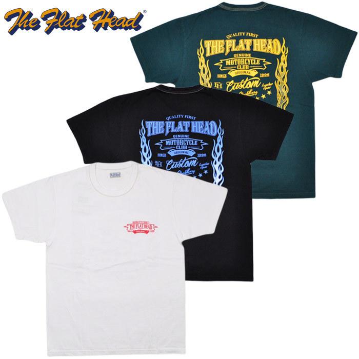 The Flat Head（フラッドヘッド） フラットヘッド Tシャツ FN-THC-024