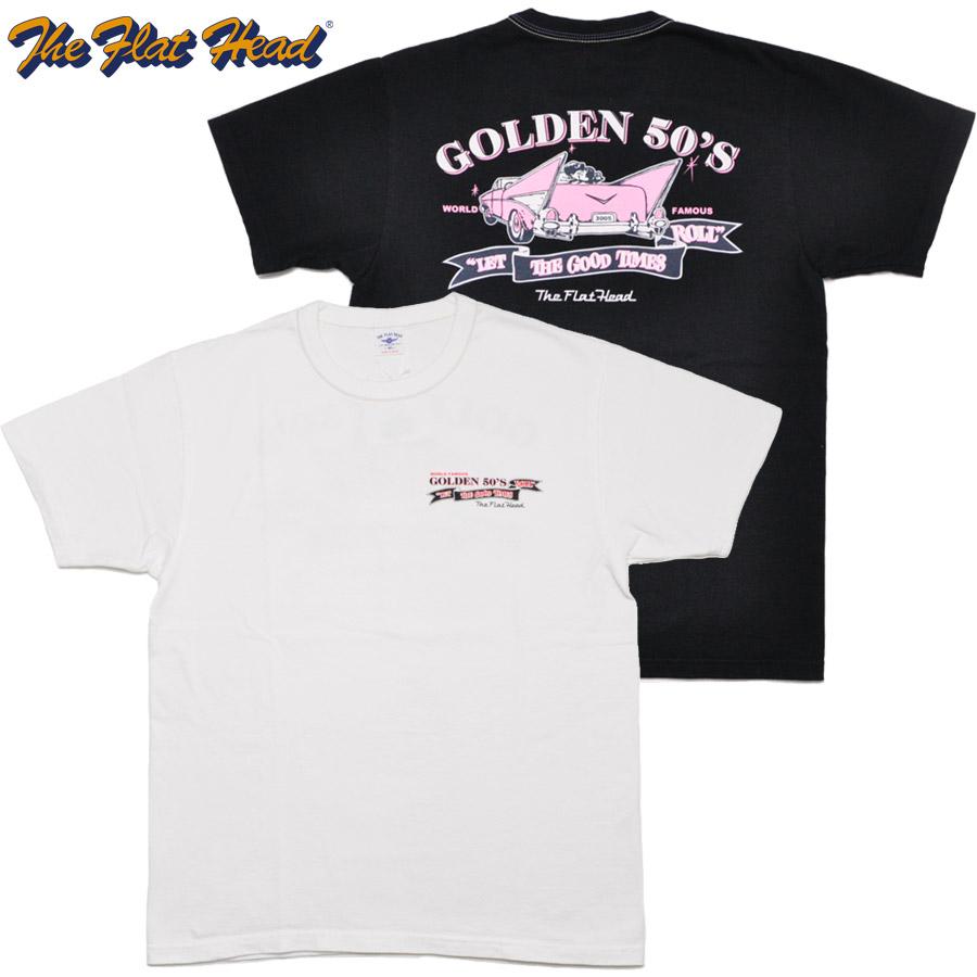 The Flat Head（フラッドヘッド） フラットヘッド Tシャツ 3本針の1本