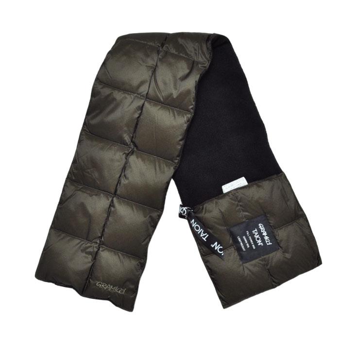 Gramicci（グラミチ） ダウンマフラー TAION タイオン DOWN SCARF