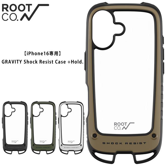 ROOT CO. root co ルートコー iPhone16 GRAVITY Shock Resist ROOT CO. root co ルートコー iPhone16 GRAVITY Shock Resist