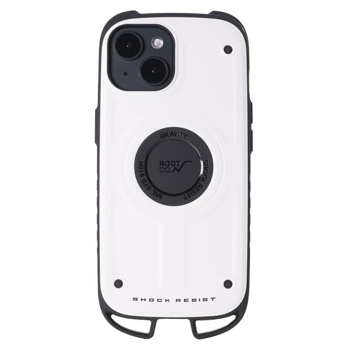 ROOT CO. ルートコー iPhone13Pro用ケース　ホワイト ROOT CO. iPhone13Pro専用 アイフォン13プロ ケース GRAVITY Shock