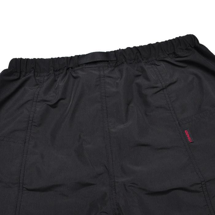 新品未使用 オムプリッセ PAINTER'S GEAR ショートパンツ 黒 Gramicci（グラミチ） ショートパンツ SHELL GEAR SHORTS シェルギア