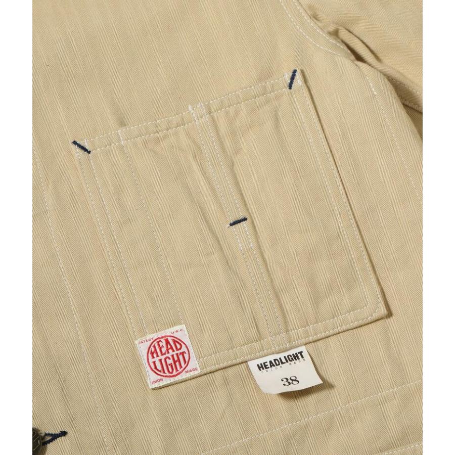 HEAD LIGHT（ヘッドライト） HD15908 10oz. RANDOM HBT WORK COAT