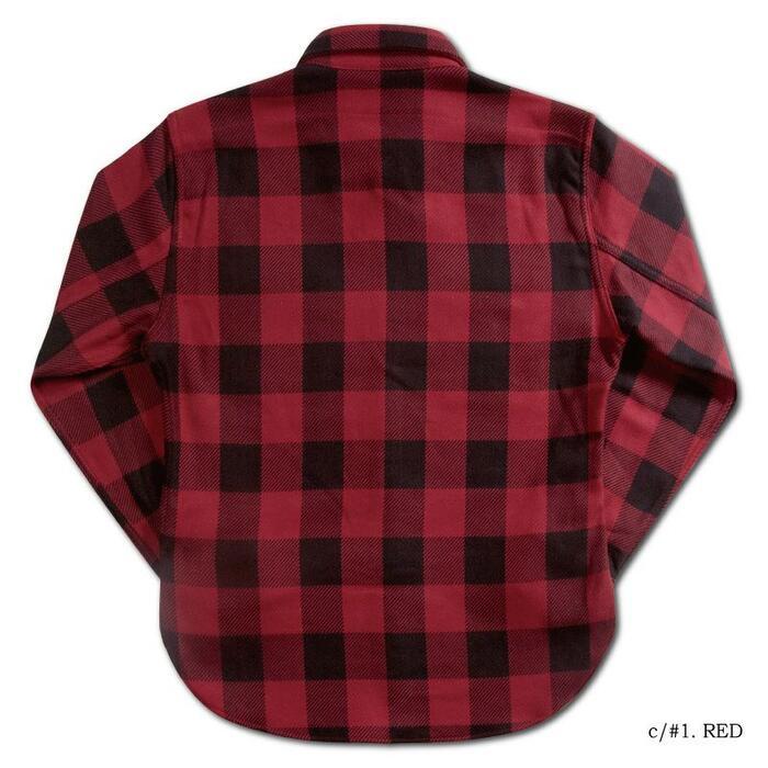 DELUXEWARE（デラックスウエア） ネルシャツ HV-00 50s BUFFALO CHECK