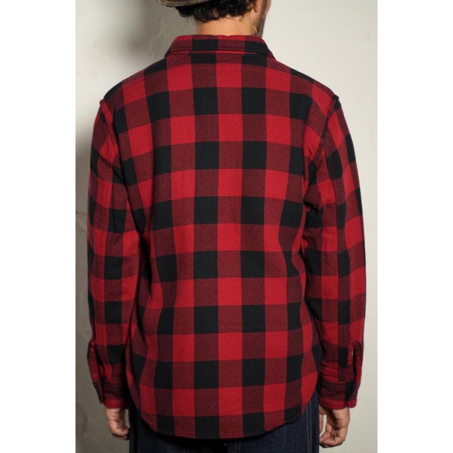 DELUXEWARE（デラックスウエア） ネルシャツ HV-00 50s BUFFALO CHECK