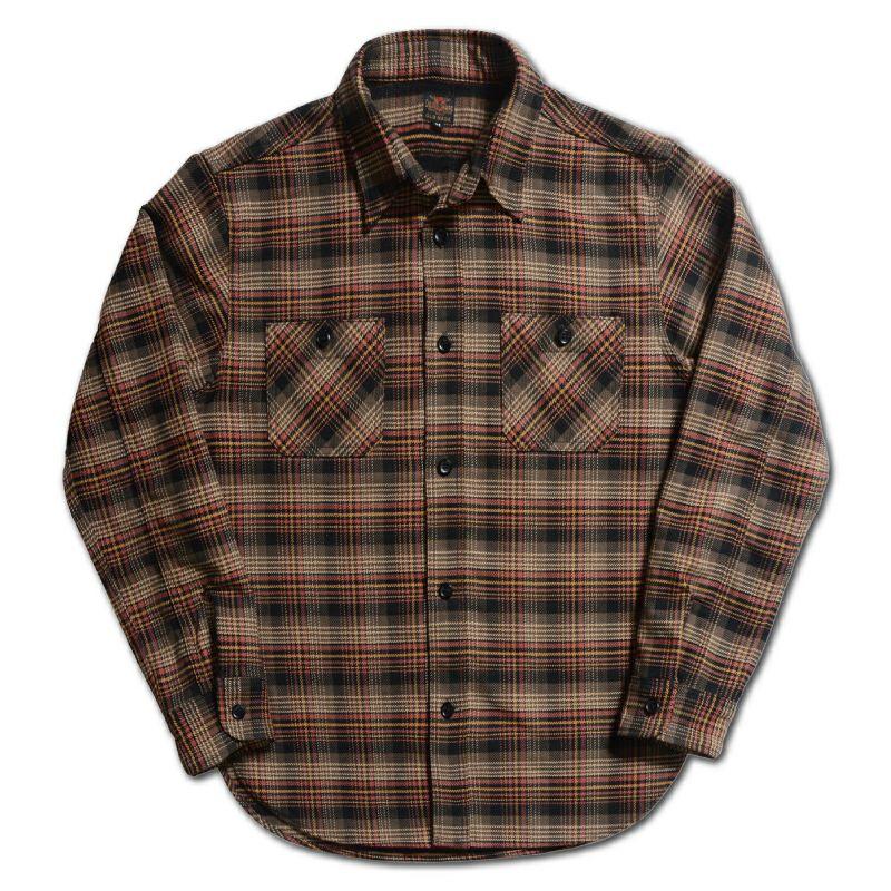 DELUXEWARE（デラックスウエア） ネルシャツ HV-60 MULTCH CHECK NEL