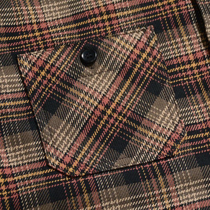 DELUXEWARE（デラックスウエア） ネルシャツ HV-60 MULTCH CHECK NEL