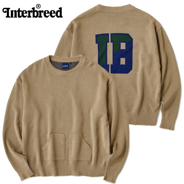 INTERBREED インターブリード ニット IB Varsity Knit IB21AW-12 長袖 