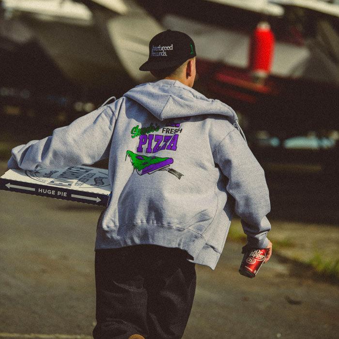 INTERBREED（インターブリード） パーカー Skunk's Pizza Zip Hoodie