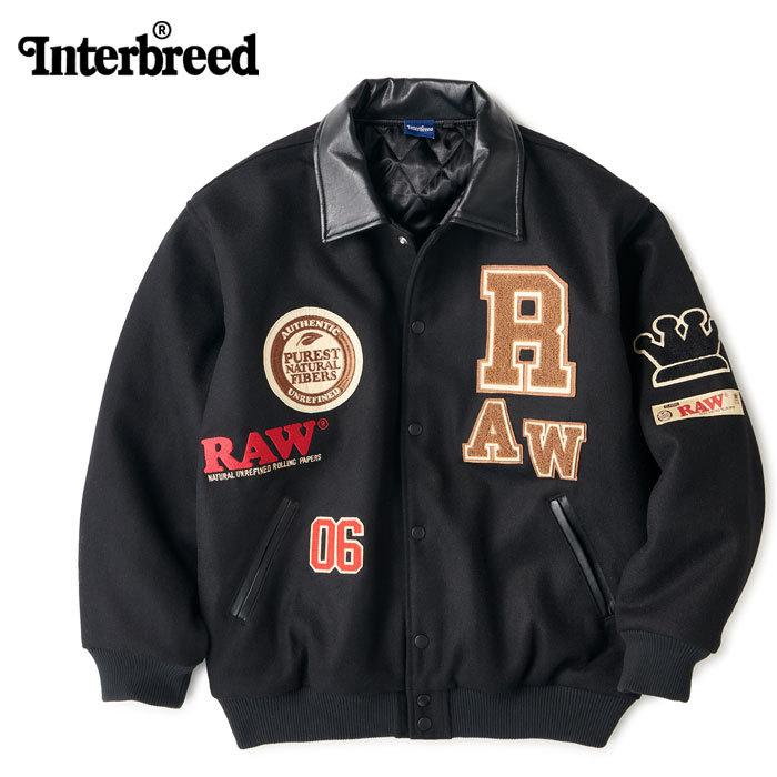 INTERBREED インターブリード スタジャン RAW x “RAW Varsity INTERBREED インターブリード スタジャン RAW x “RAW Varsity