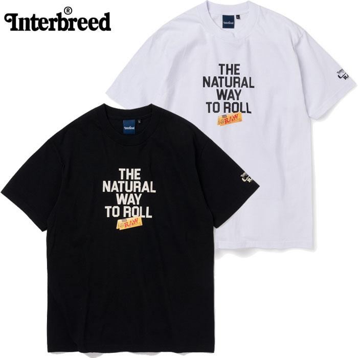 INTERBREED x RAW Tシャツ　M size INTERBREED（インターブリード） Tシャツ RAW x INTERBREED Classic SS