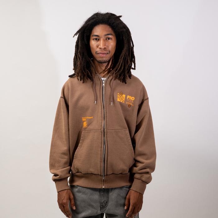 INTERBREED（インターブリード） パーカー WIP Faded Zip Hoodie